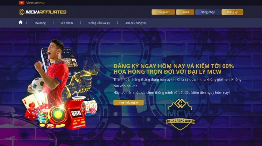 Khám phá cơ hội kiếm tiền cùng hệ thống đại lý MCW