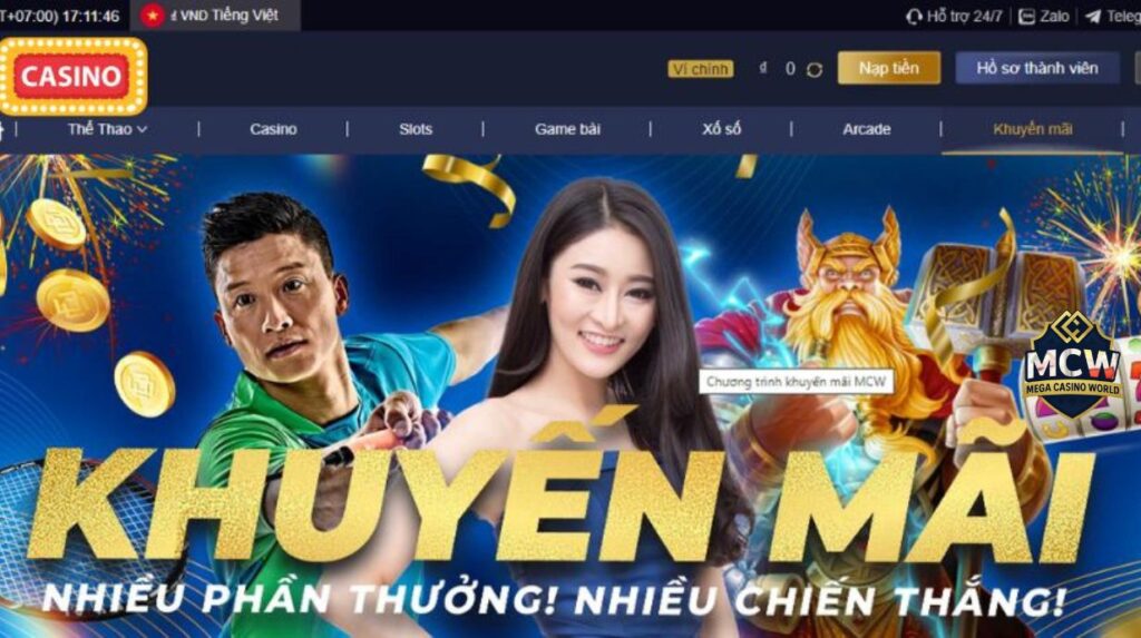 Điều kiện và cách tham gia khuyến mãi MCW